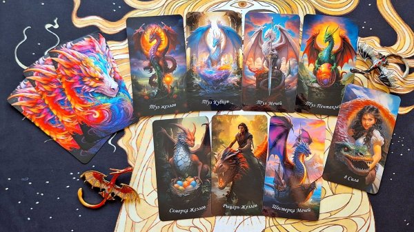 Обзор Таро "ЗОВ ДРАКОНА" 🐲🐉 (от StoreTaro, автор Маргарита Ирис) 🐲🐉