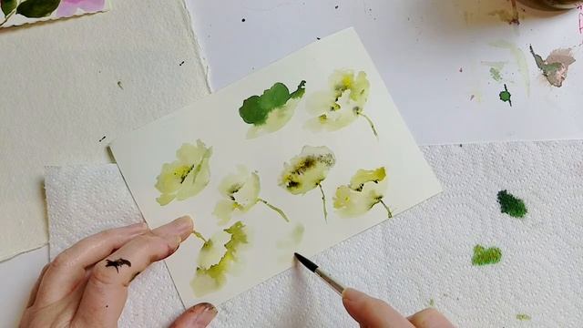 Simple Hellebores - Brusho смотреть онлайн