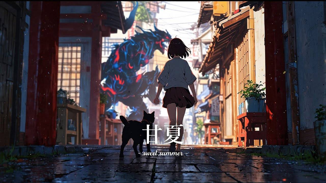 [  Background Music ]  Nostalgic BGM - Sweet Summer -