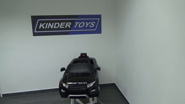 Range Rover Evoque Black Ride-On Car *Kindertoys.nl* смотреть онлайн