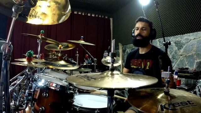 Grave Digger - The House (Drum cover) смотреть онлайн