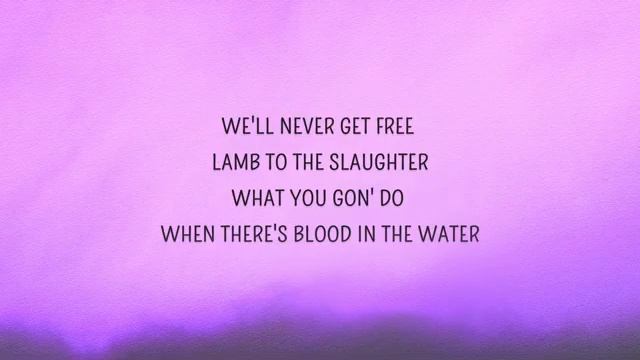 Blood // Water - Grandson 🔵 (Lyrics)