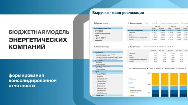 Бюджетная модель для энергетических компаний