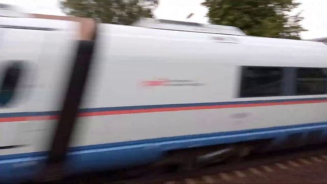 Двойной Высокоскоростной Электропоезд Сапсан эвс1-06+эвс2-01 Поповка смотреть онлайн