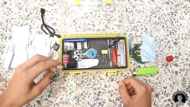 What's inside my Homemade Waterproof Survival Kit? | Wilderness Survival Kit DIY смотреть онлайн