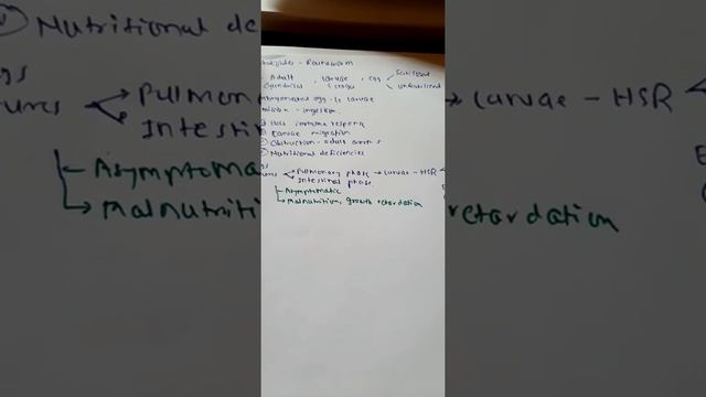 Ascaris lumbricoides - 2nd year MBBS Microbiology University exam смотреть онлайн