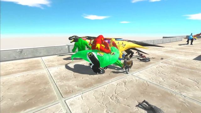 Dinosaurs Race Champions Marvel & Dc Trex Superhero Vs Megalodon Jurassic World Evolution смотреть онлайн