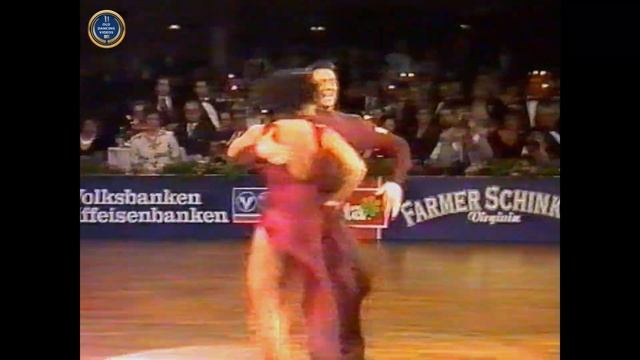 1995 Ton Greten And Mary-Ann Van Vliet At The World Latin Segue Championships