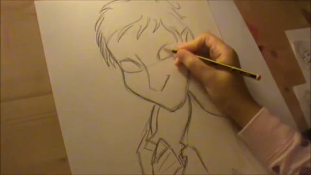 Drawing Ellen DeGeneres as a Cartoon By Jada O'shea смотреть онлайн