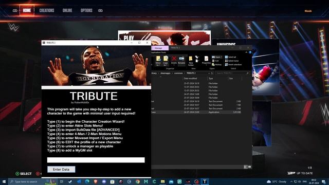 UNLOCK EVERYTHING IN 1 CLICK WITH TRIBUTE TOOL - WWE 2K24 смотреть онлайн