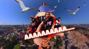 Потеряешь ДЕНЬГИ, если закричишь! Челендж в парке аттракционов! СуперСофи и Женяша Ларионова