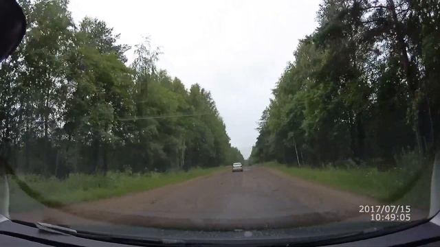 Состояние автодороги Полново - Демянск 15.07.2017г., часть 2 смотреть онлайн