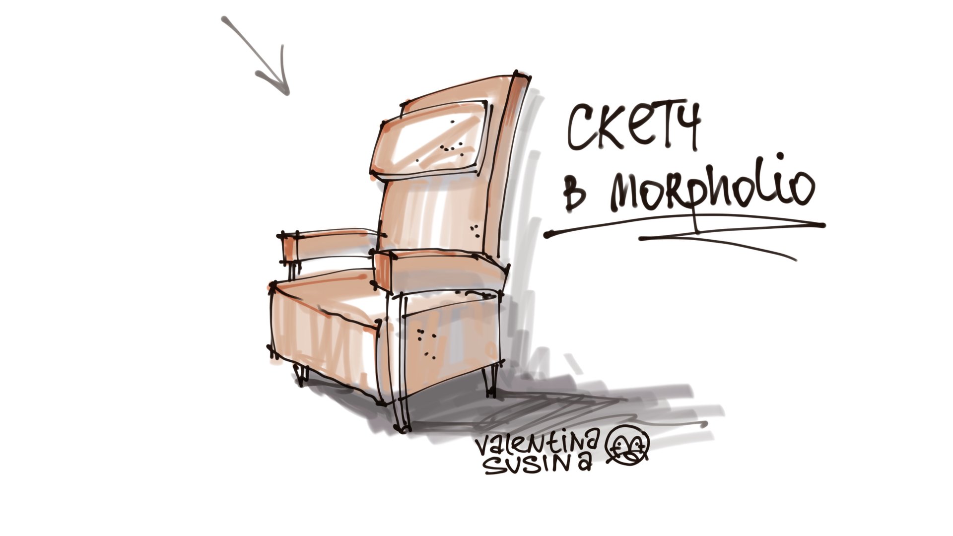 Рисуем кресло в программе Morpholio смотреть онлайн