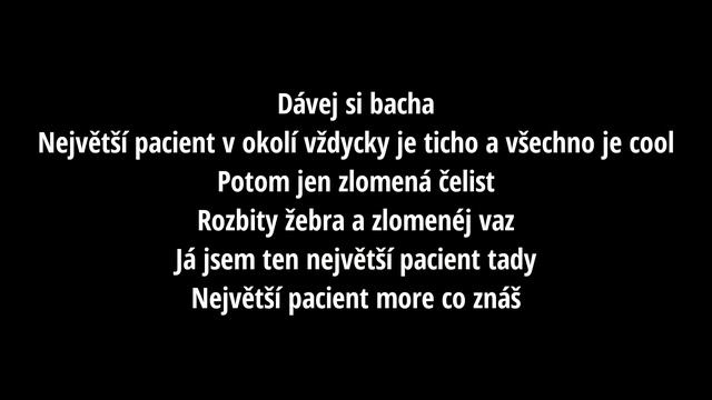 Bobby Blaze - Černá Vrána (Lyrics) TEXT