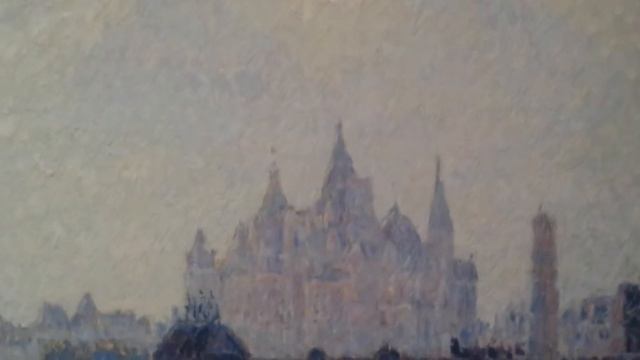 Camille Pissarro: Charing Cross Bridge, London 1890 смотреть онлайн