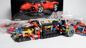 СБОРКА КИТАЙСКОЙ FERRARI DAYTONA SP3 c Вайлдберриз! / Часть 1 / Китайская копия LEGO Technic 42143!
