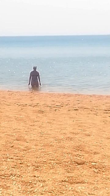 Самый чистый пляж Анапы -Бугазская коса. #пляж #анапа #море