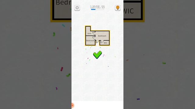 Room Sort Level 12 - Floor Plan Game Walkthrough смотреть онлайн