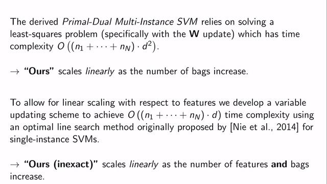 A Linear Primal-Dual Multi-Instance SVM for Big Data Classifications смотреть онлайн