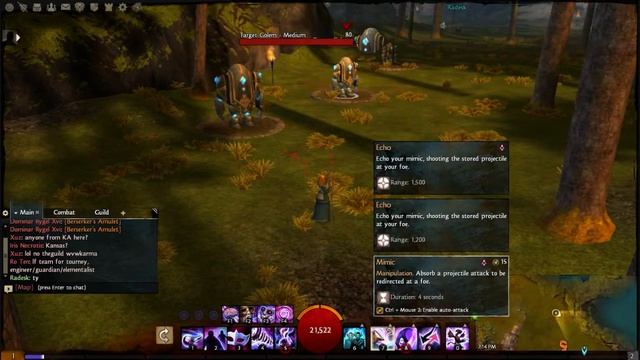 Guild Wars 2 Beta: Mesmer Manipulation Skills (Utilities) смотреть онлайн