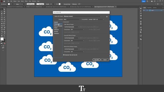 How to Save Illustrator File as PDF | Tutorial смотреть онлайн
