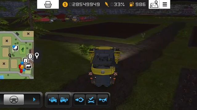 FS16 Уборка кукурузы