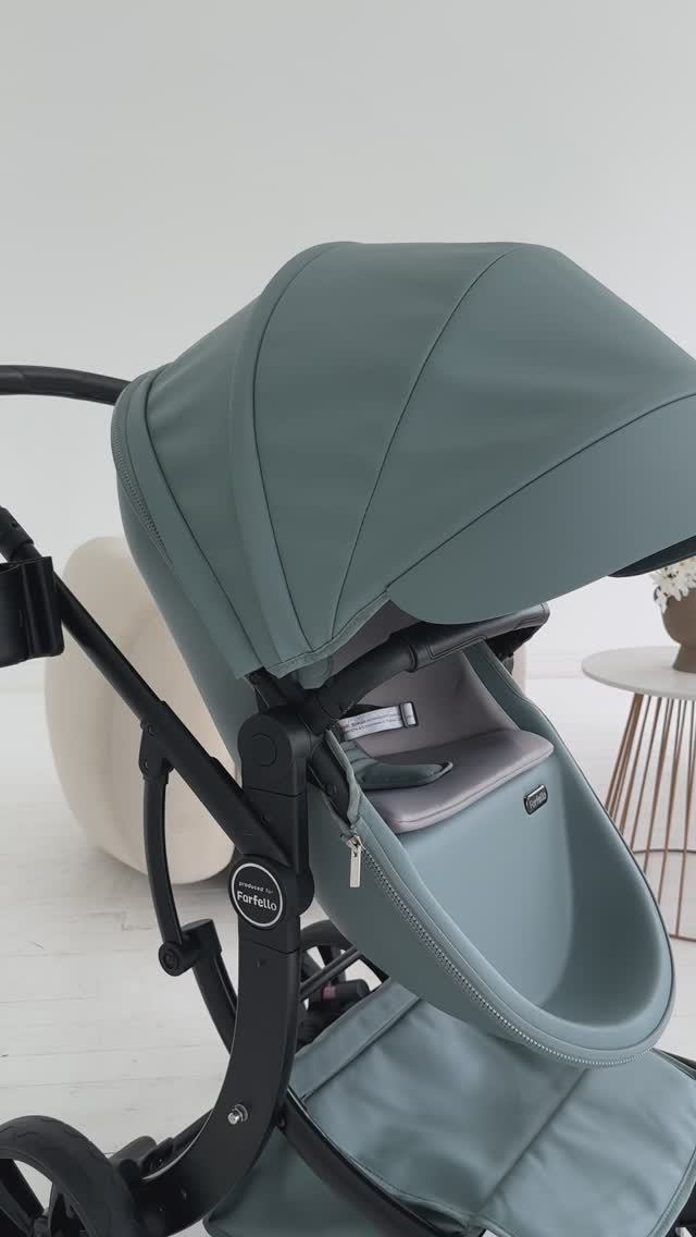 Коляска-трансформер Aimile Pro 💙 Стильный дизайн, легкий вес и удобство в управлении смотреть онлайн