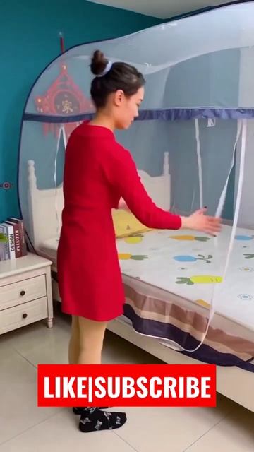 Modern Mosquito Net ।😍New Gadgets,Smart Appliances,Kitchen Utensils/Home Cleaning/Inventions #short смотреть онлайн