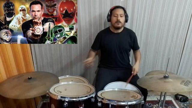 Mighty Morphin Power Rangers Full Theme Song - Drum Cover - In Memory of Jason David Frank смотреть онлайн