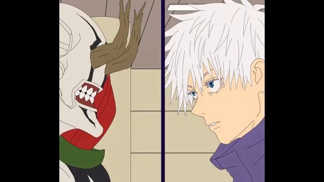 Manga Coloring - Jujutsu Kaisen : Gojo Satoru VS Hanami - [Speed Paint]™ - ibis paint x смотреть онлайн