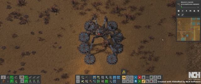 Factorio: паук