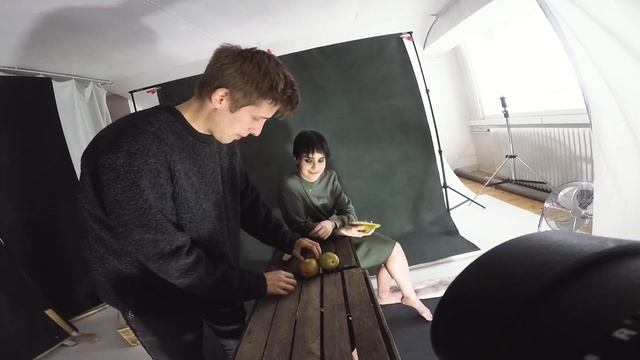 Behind The Scenes - Fine Art Portraits with fake window light! смотреть онлайн