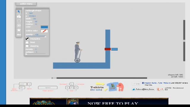 happy wheels editor time- how to make buttons [episode 2] смотреть онлайн