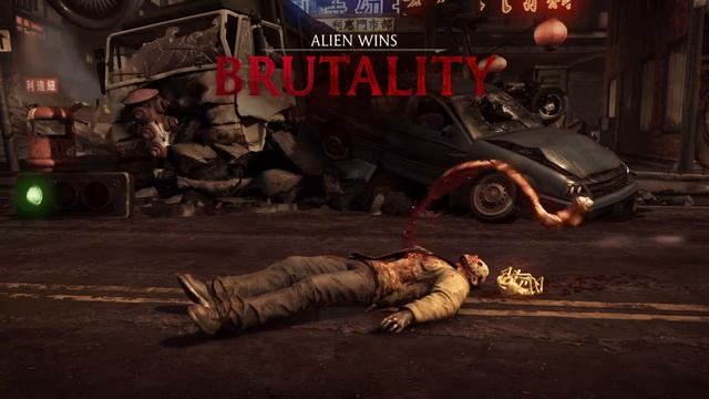 Mortal Kombat X Alien hockey mask easter egg смотреть онлайн