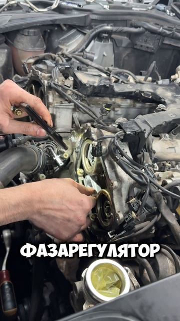 Замена ГРМ в двигателе М276 Mercedes S-coupe смотреть онлайн