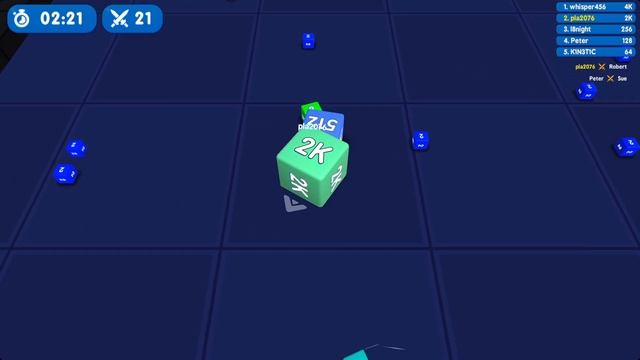 CUBES SNAKE 2048.io Gameplay. NEW GAME. Cubes 2048.io Game