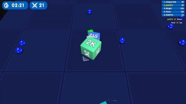 CUBES SNAKE 2048.io Gameplay. NEW GAME. Cubes 2048.io Game