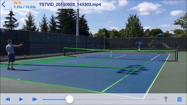 "Tennis Serve Tracker" vs. speed radar gun смотреть онлайн