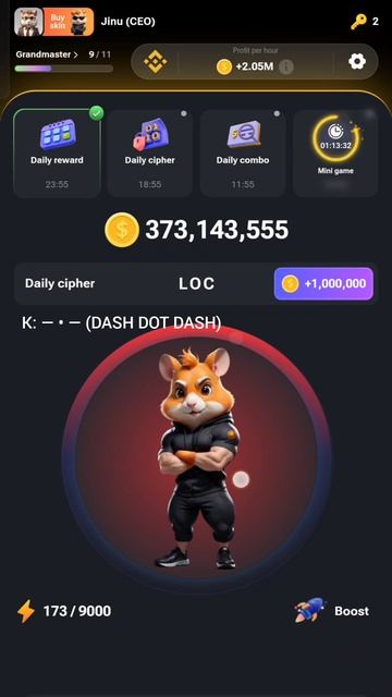 🔥 Hamster Kombat Daily Cipher Morse code 🐹The code: LOCKER смотреть онлайн