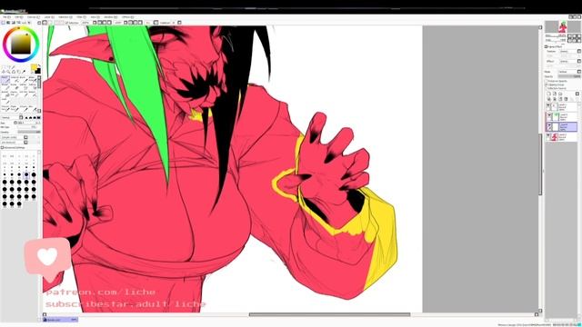 Speed paint ♡ Spookybab смотреть онлайн