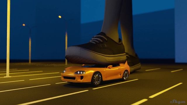 Blender car crush test смотреть онлайн