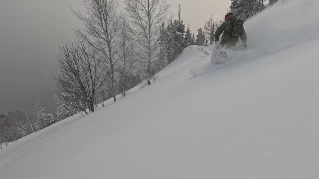 Фрирайд в Шерегеш. За пределами курорта. смотреть онлайн