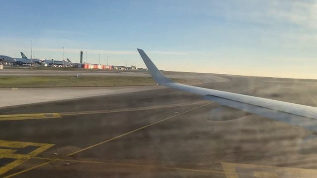 AIR FRANCE HOP! EMBRAER E190 TAKEOFF FROM PARIS (CDG) смотреть онлайн