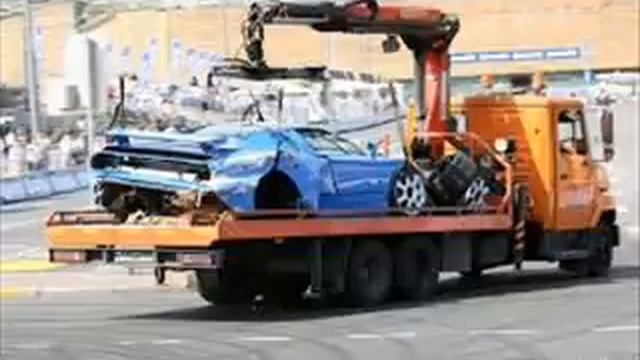 Bugatti EB110 Crashed !!!