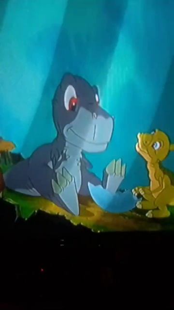the land before time II : the great valley adventure . baby chomper scenes rom bim bom смотреть онлайн