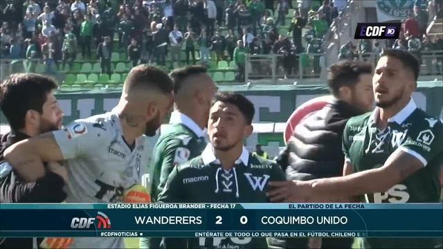 Santiago Wanderers 2 - 0 Coquimbo Unido | Torneo Loto 2018 Fecha 17 | CDF смотреть онлайн