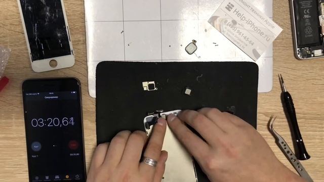 Замена экрана на iPhone 5 смотреть онлайн