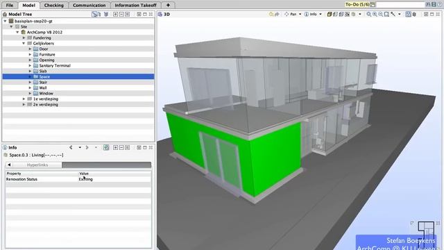 ArchiCAD Proces: IFC Export смотреть онлайн