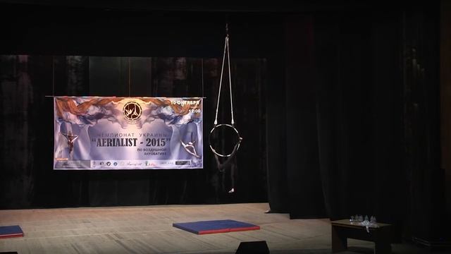Aerial hoop Pelikova Valeriia circus artist смотреть онлайн