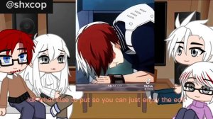 Todoroki family reacts to shoto todoroki ||enji x rei